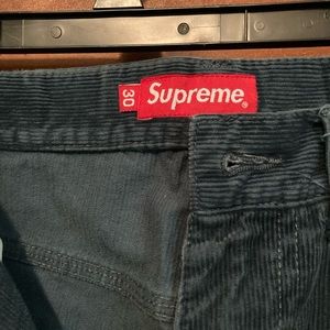 Supreme corduroy pants! Size 30, excellent condition!
